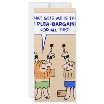 prisoners dungeon plea-bargained personalized rack card