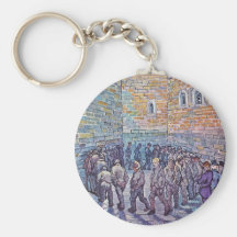Prisoners Exercising (After Doré) Keychains