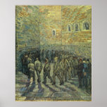 Prisoners Exercising by Vincent van Gogh posters