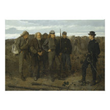 Prisoners from the Front by Winslow Homer 1866 Personalized Announcements