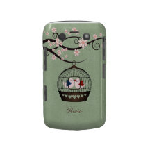 Prisonniers de l'amour - arrière - plan vert coques blackberry