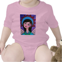 PRISTINE ANGEL BABY BODYSUITS