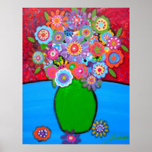 PRISTINE FLOWERS POSTERS