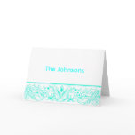 PristineTeal Stationary and Thank You Cards