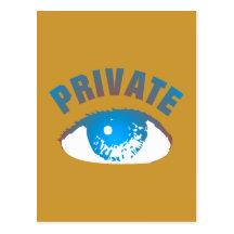 private eye postkarten