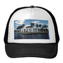 Private home, Fort Lauderdale, Florida, U.S.A. Hats