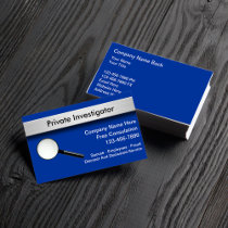Private Investigator Business Cards
