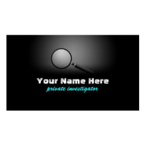 Private Investigator Business Cards business cards