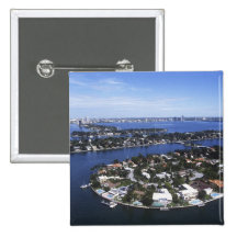 Private Island homes of Biscayne Bay, Star Pinback Buttons