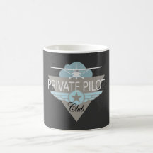 Private Pilot Club Coffee Mugs