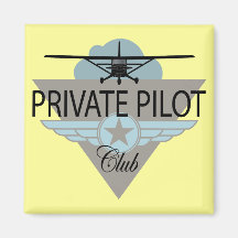Private Pilot Club Magnet