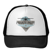 Private Pilot Club Mesh Hats