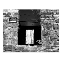 Private Property Post Card