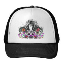 Privileged Dia De Los Muertos Trucker Hat