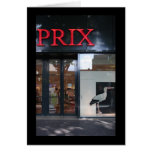 Prix Greeting Card