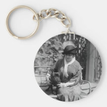 Prize Bulldog, 1910s Key Chain