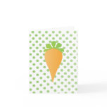 Prize Winning Carrot Greeting Card