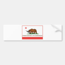 PRK- Peoples Republic of Kalifornistan Bumper Sticker