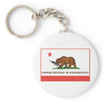 PRK- Peoples Republic of Kalifornistan Key Chain