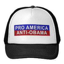 Pro America, Anti-Obama Gear hats