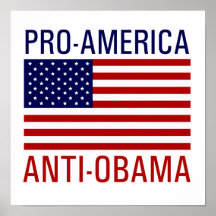 PRO-AMERICAN ANTI-OBAMA POSTERS