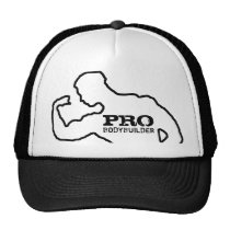 Pro Bodybuilder black Hat hats