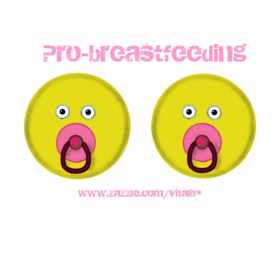 Pro-breastfeeding funny t-shirt design by vitaliy
