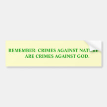 Pro Environment Bumper Sticker