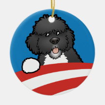 Pro First Dog Bo Obama Christmas Ornaments