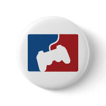 Pro Gamer Pinback Button