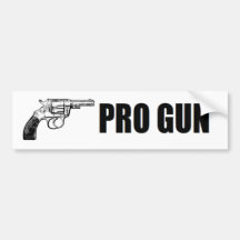 pro guns conservative: PRO GUN Bumper Stickers