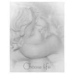 Pro-Life Angel Baby Letterhead