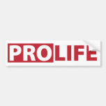 Pro Life Bumper Stickers