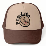 Pro-Life Fetus Design Mesh Hats