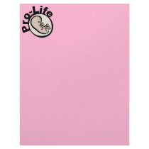 Pro-Life Fetus Design Letterhead Design