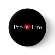 Pro-Life Heart and Baby Feet Pins