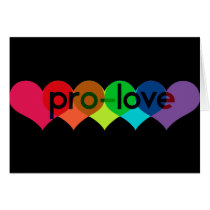 Pro Love say no to prop 8 h8 Greeting Card