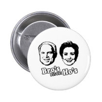 PRO-MCCAIN: BRO'S BEFORE HO'S buttons