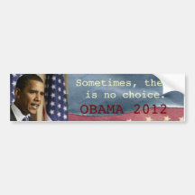 Pro obama bumper  stickers bumper stickers