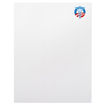 Pro-Obama Care Letterhead by AntiRepublican