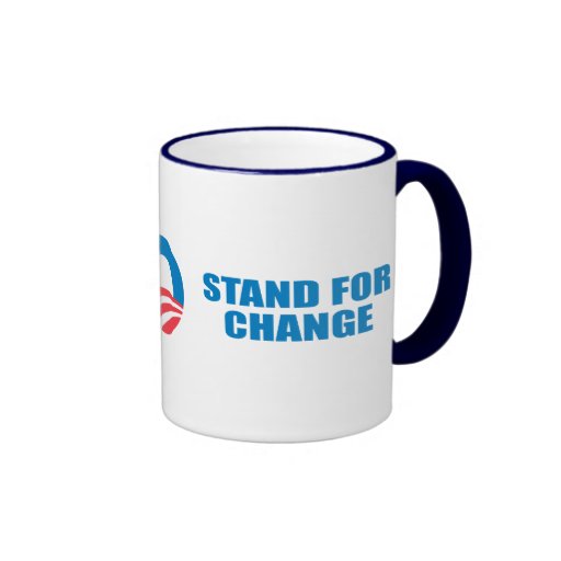Pro-Obama - STAND FOR CHANGE Coffee Mug