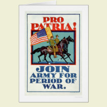 Pro Patria !  Joignez l'armée (US02096A) cartes