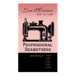 Pro Seamstress: Dressmaker, Patternmaker, Designer Business Card Templates