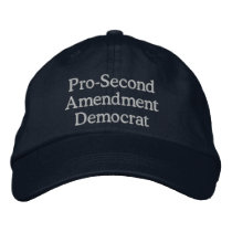 Pro-Second Amendment Democrat Hat Embroidered Hat