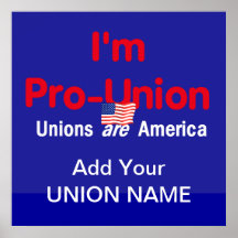 Pro Union POSTER Print