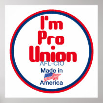 Pro Union POSTER Print