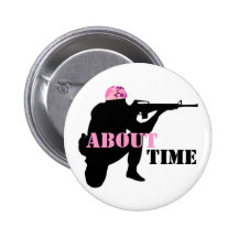 Pro Women in Combat Pink Helmet Pin
