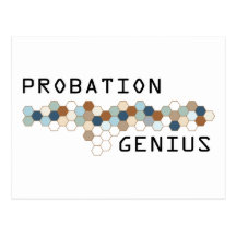 Probation Genius Postcard