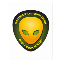 Probation Officers Are People Too Postcard