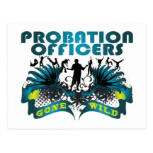Probation Officers Gone Wild Post Cards